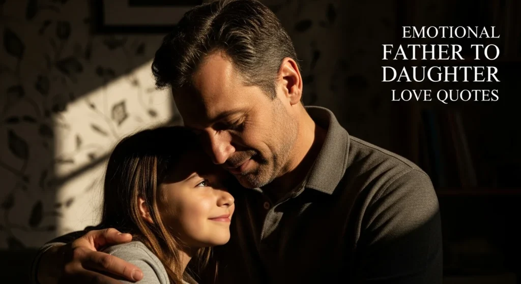 Emotional Father to Daughter Love Quotes