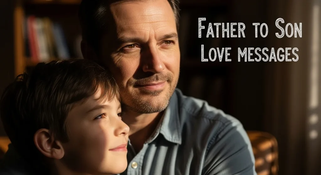 Father to Son Love Messages