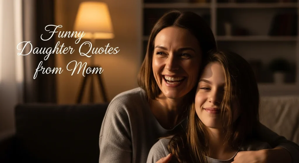 Funny Daughter Quotes from Mom