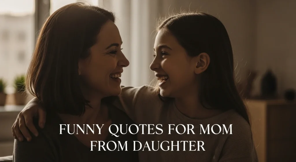 Funny Quotes for Mom from Daughter
