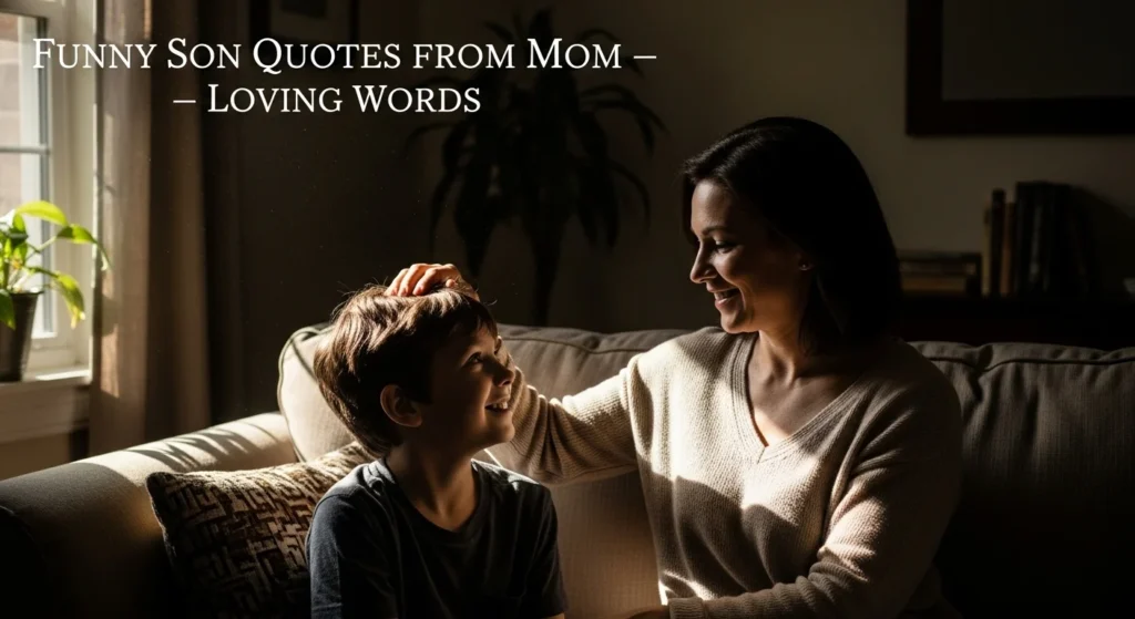 Funny Son Quotes from Mom – Loving Words