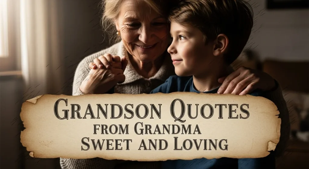 Grandson Quotes from Grandma Sweet and Loving