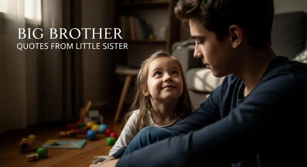 Big Brother Quotes from Little Sister