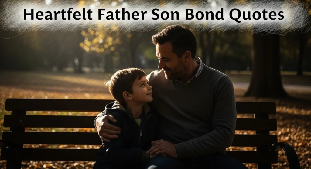 Heartfelt Father Son Bond Quotes