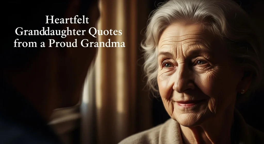 Heartfelt Granddaughter Quotes from a Proud Grandma