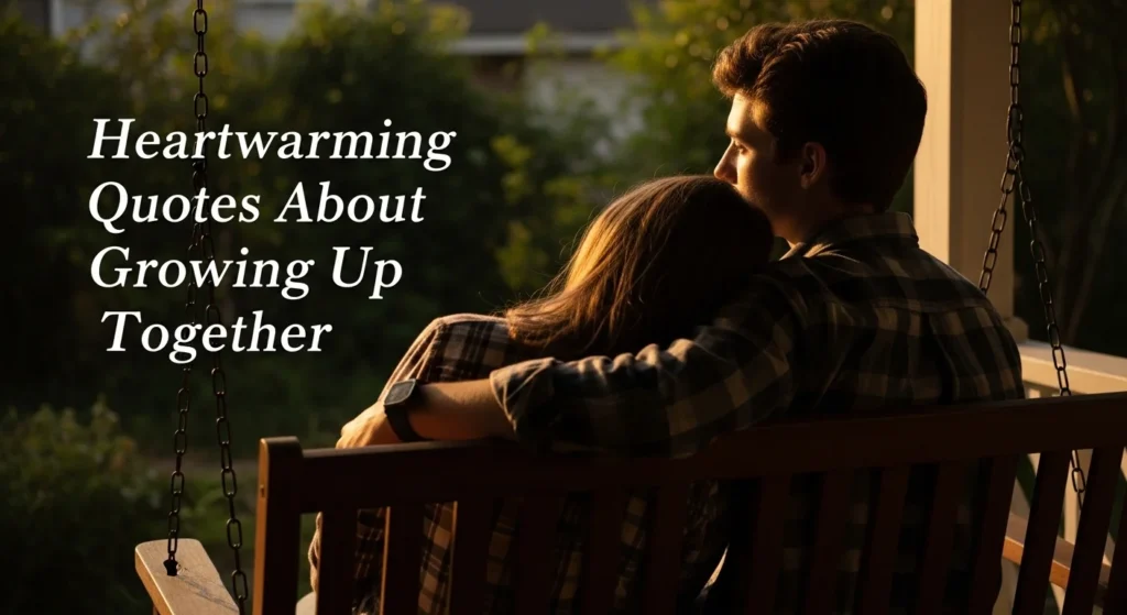 Heartwarming Quotes About Growing Up Together