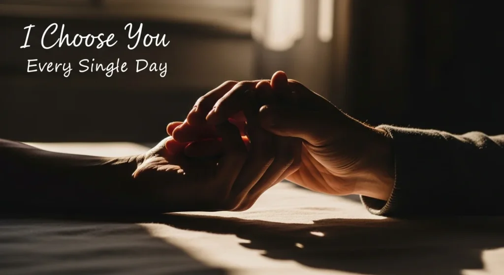 I Choose You Every Single Day Captions