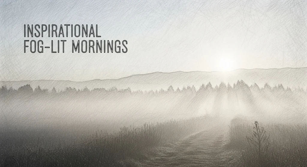 Inspirational Fog-Lit Mornings