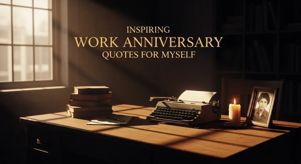 Inspiring Work Anniversary Quotes for Myself