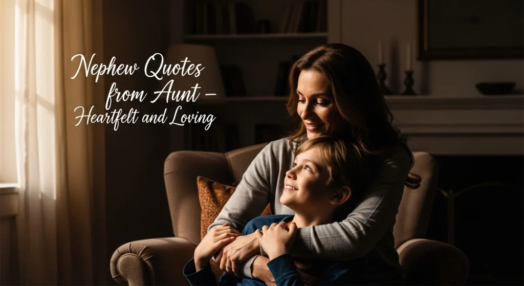 Nephew Quotes from Aunt – Heartfelt and Loving