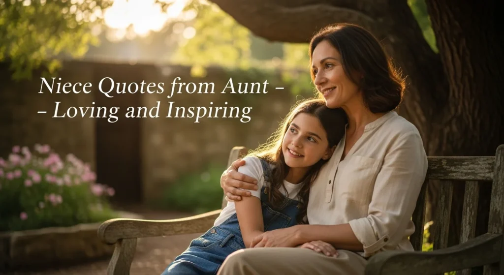 Niece Quotes from Aunt – Loving and Inspiring