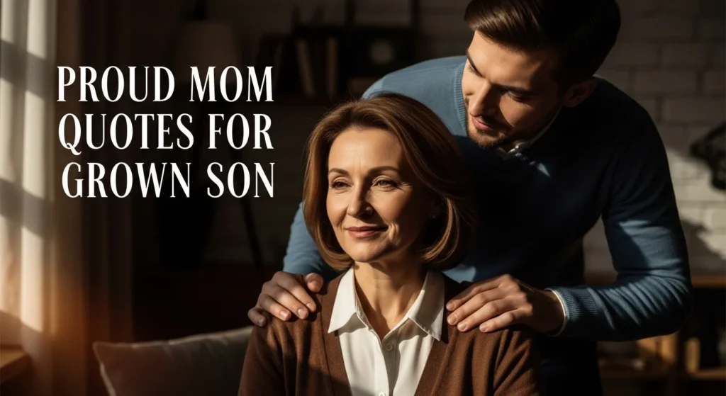 Proud Mom Quotes for Grown Son