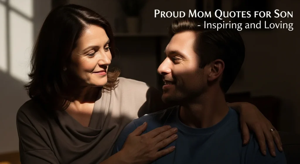 Proud Mom Quotes for Son – Inspiring and Loving