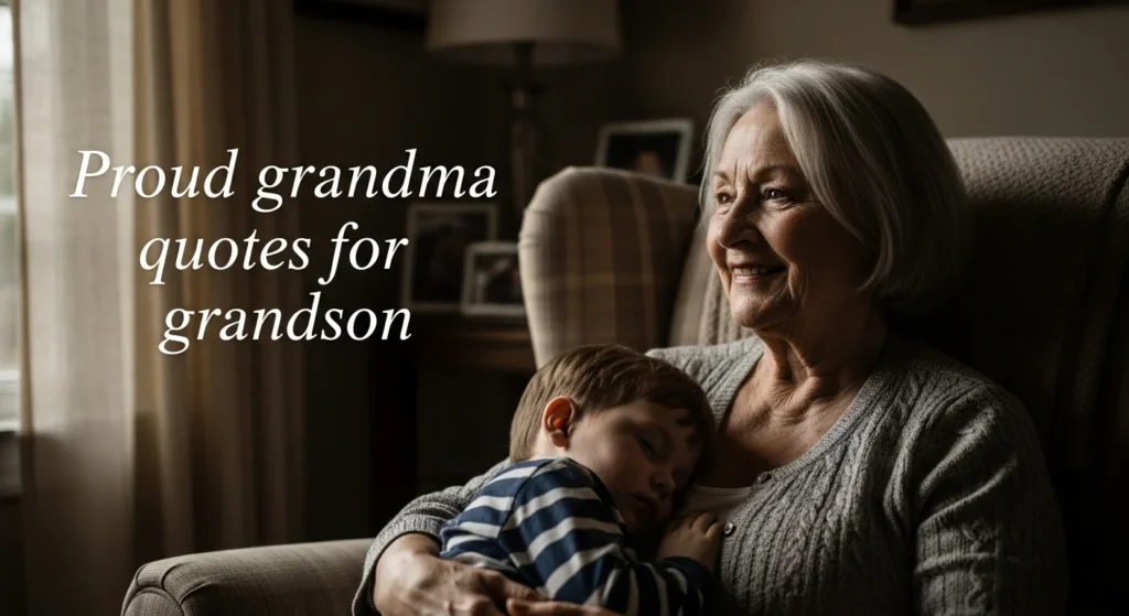 Proud grandma quotes for grandson