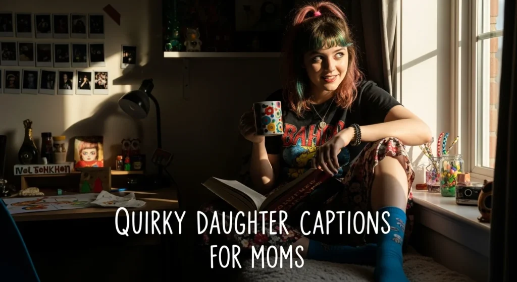 Quirky Daughter Captions for Moms