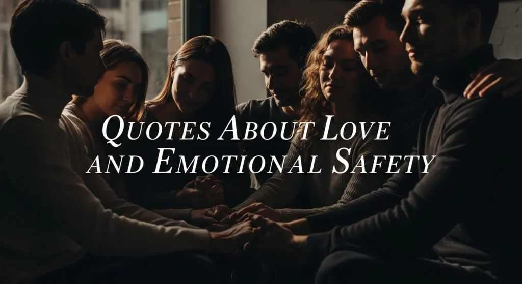 Quotes About Love and Emotional Safety