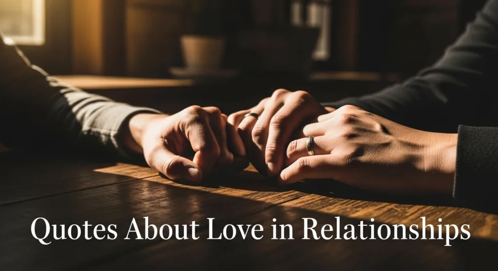Quotes About Love in Relationships