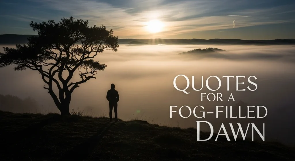 Quotes for a Fog-Filled Dawn