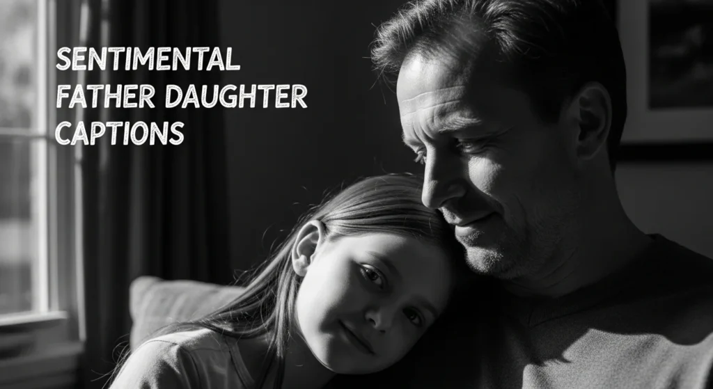 Sentimental Father Daughter Captions