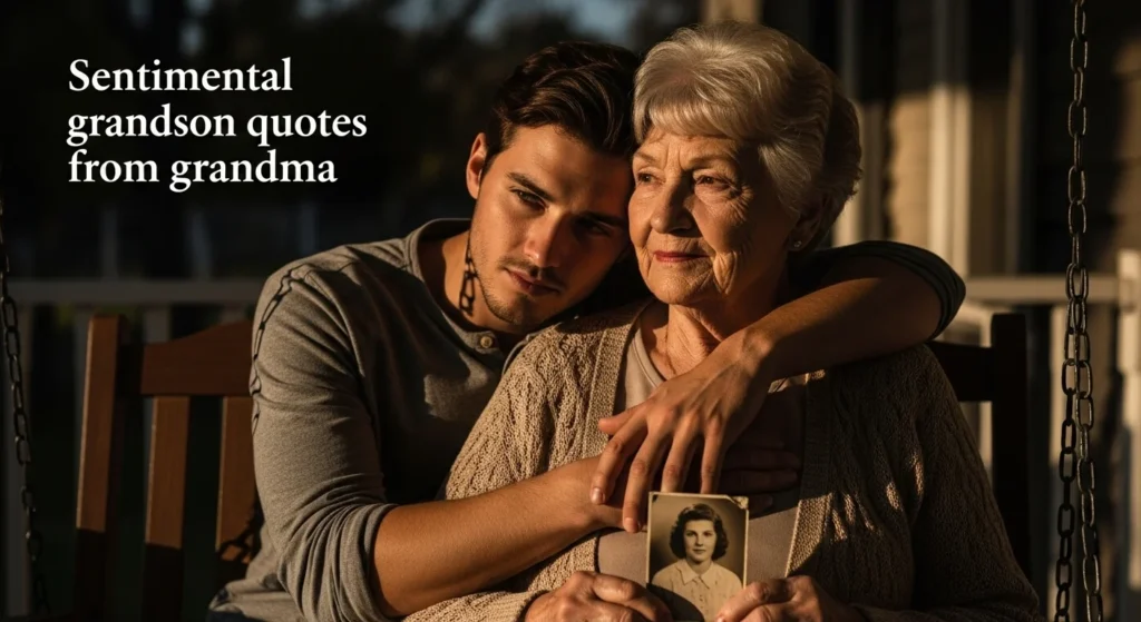 Sentimental grandson quotes from grandma