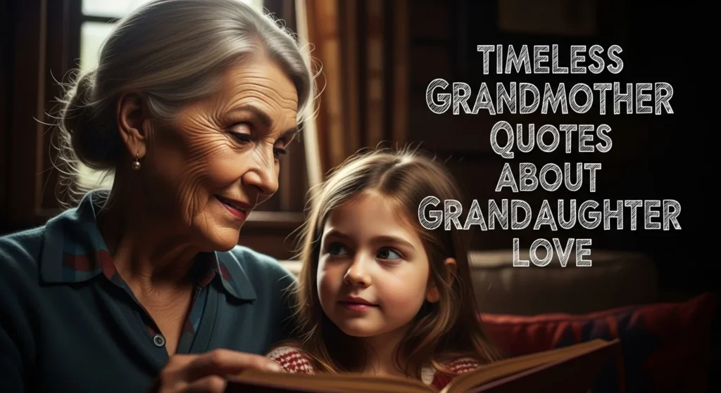 Timeless Grandmother Quotes About Granddaughter Love