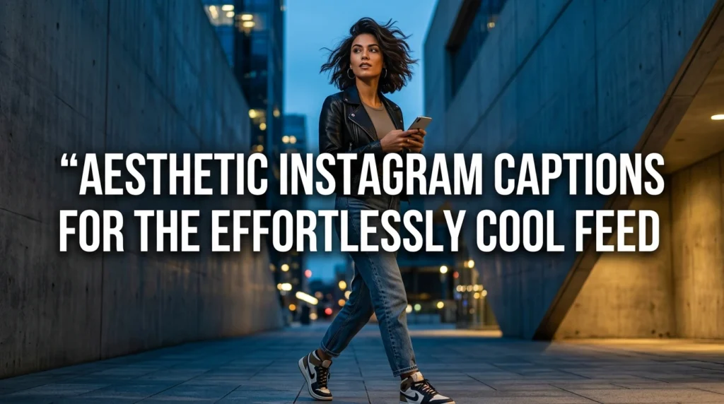 Aesthetic Instagram Captions for the Effortlessly Cool Feed