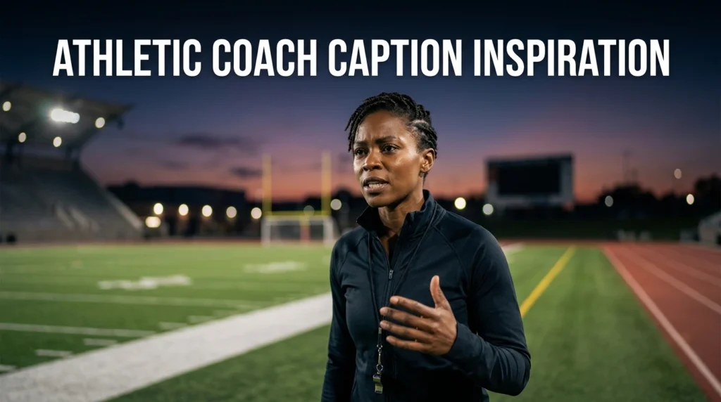 Athletic Coach Caption Inspiration