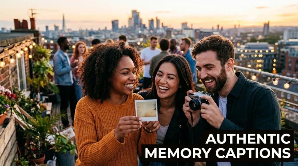 Authentic Memory Captions