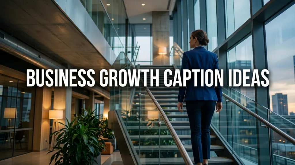Business Growth Caption Ideas