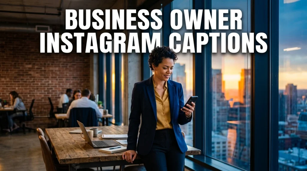 Business Owner Instagram Captions