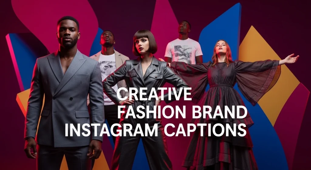Creative Fashion Brand Instagram Captions