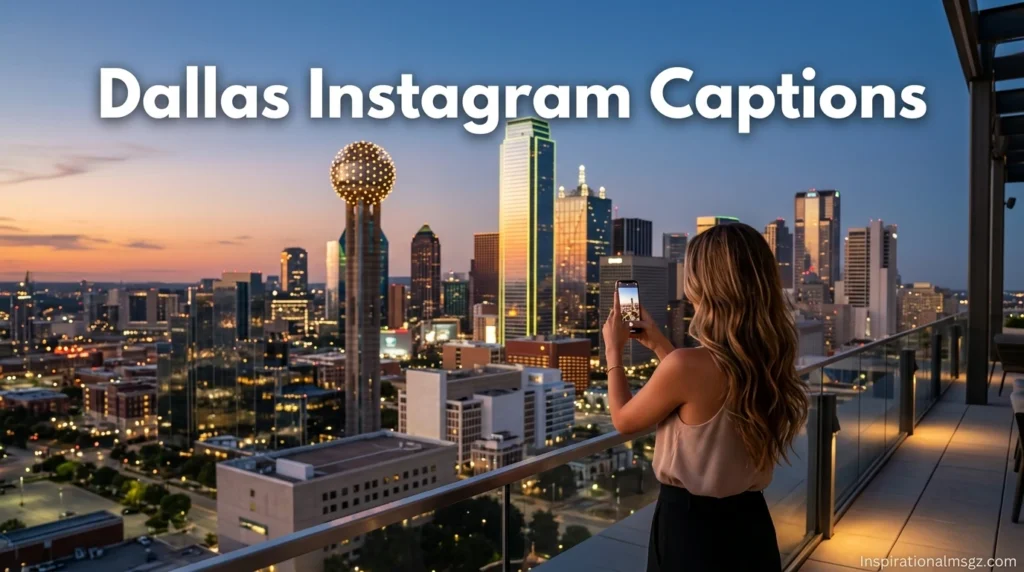Dallas Instagram Captions