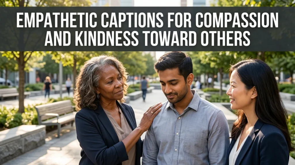 Empathetic Captions for Compassion and Kindness Toward Others