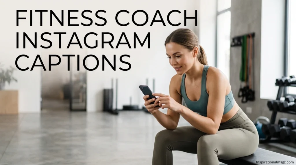 Fitness Coach Instagram Captions