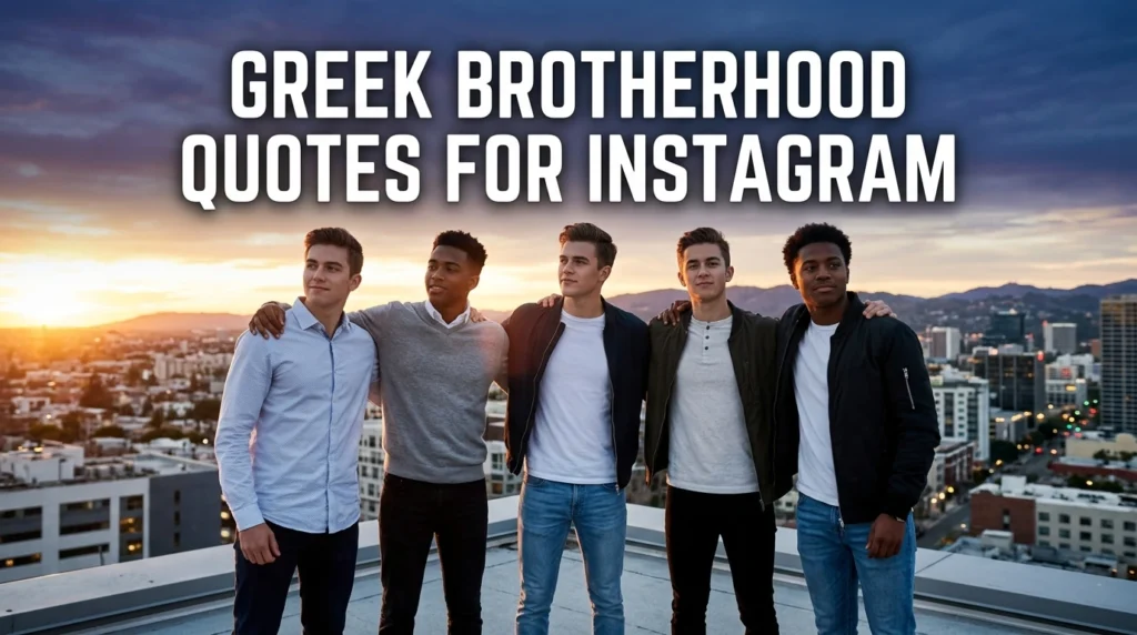Greek Brotherhood Quotes For Instagram
