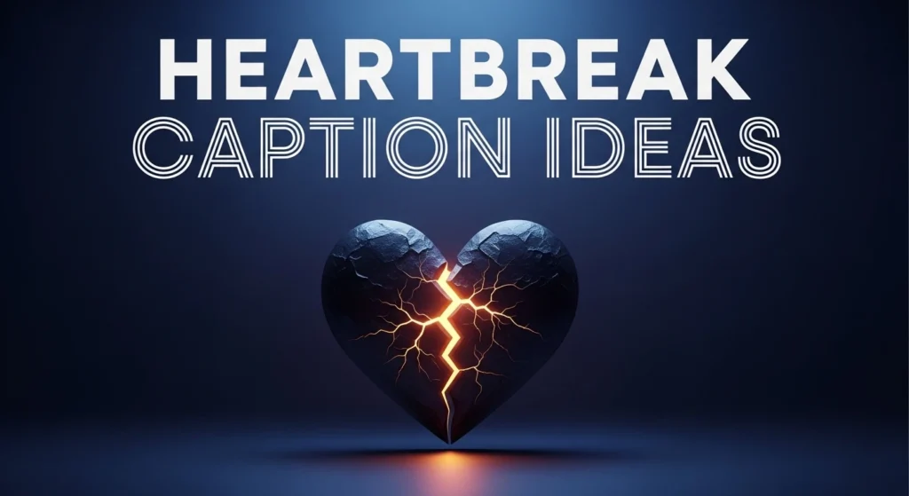 Heartbreak Caption Ideas