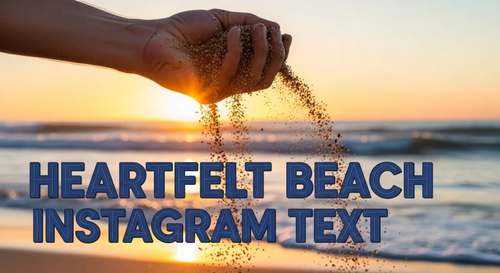 Heartfelt Beach Instagram Text