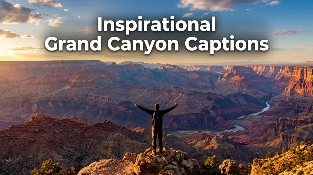 Inspirational Grand Canyon Captions
