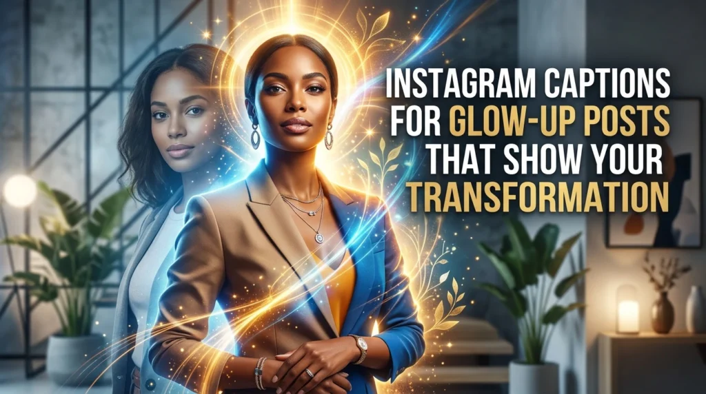Instagram Captions for Glow-Up Posts That Show Your Transformation