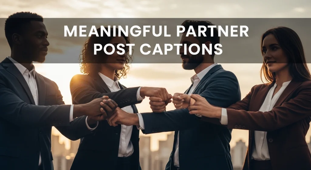 Meaningful Partner Post Captions