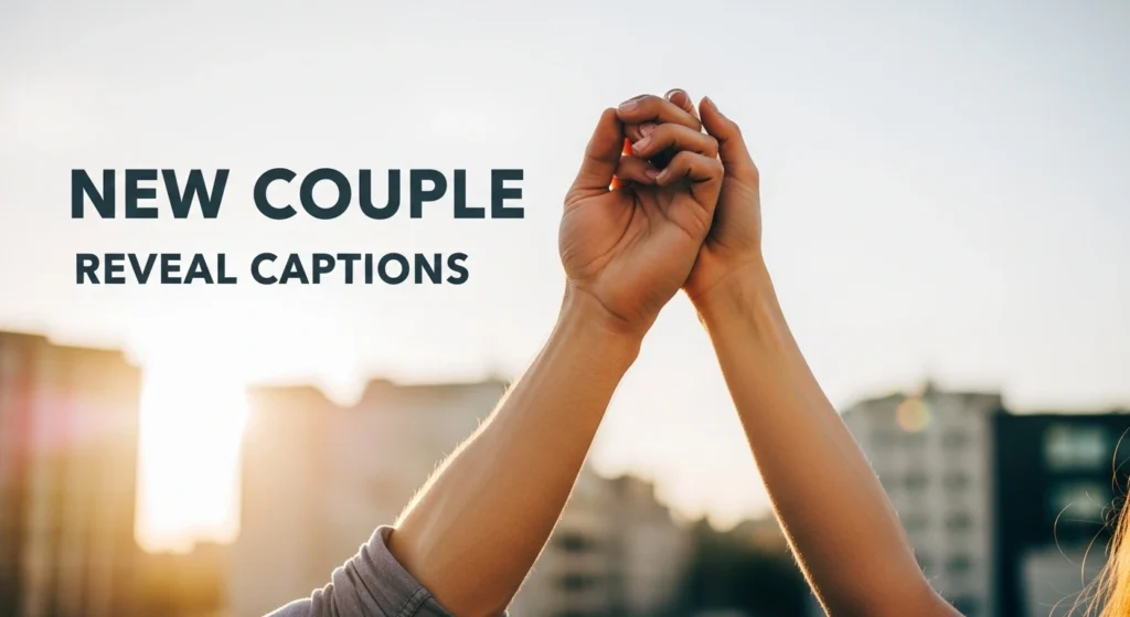 New Couple Reveal Captions