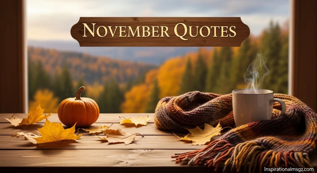 November Quotes