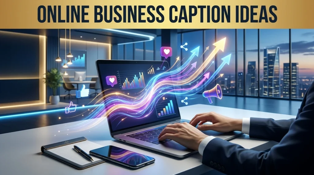 Online Business Caption Ideas