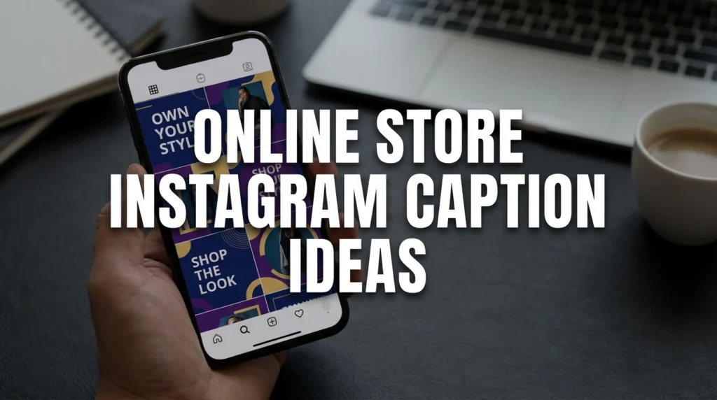 Online Store Instagram Caption Ideas