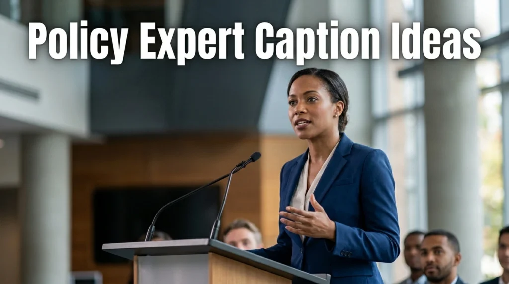 Policy Expert Caption Ideas
