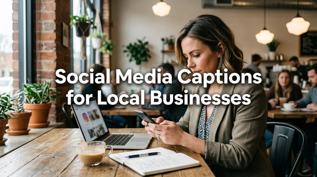 Social Media Captions for Local Businesses
