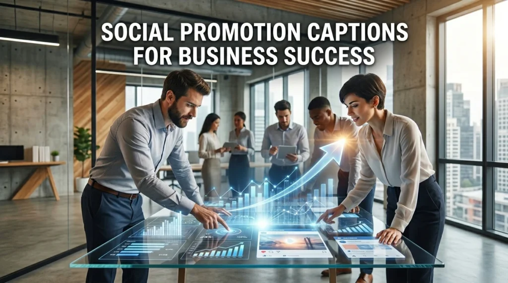 Social Promotion Captions for Business Success