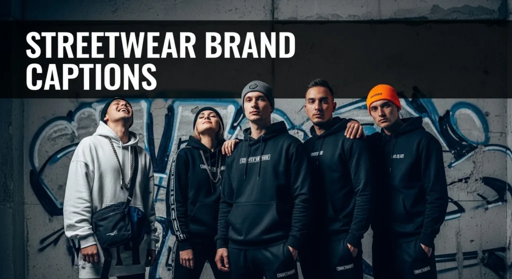 Streetwear Brand Captions