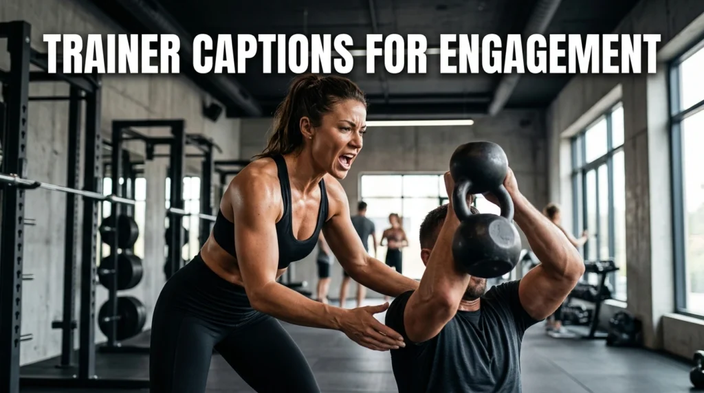 Trainer Captions for Engagement