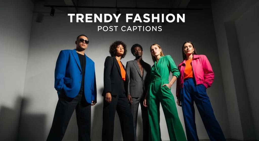 Trendy Fashion Post Captions